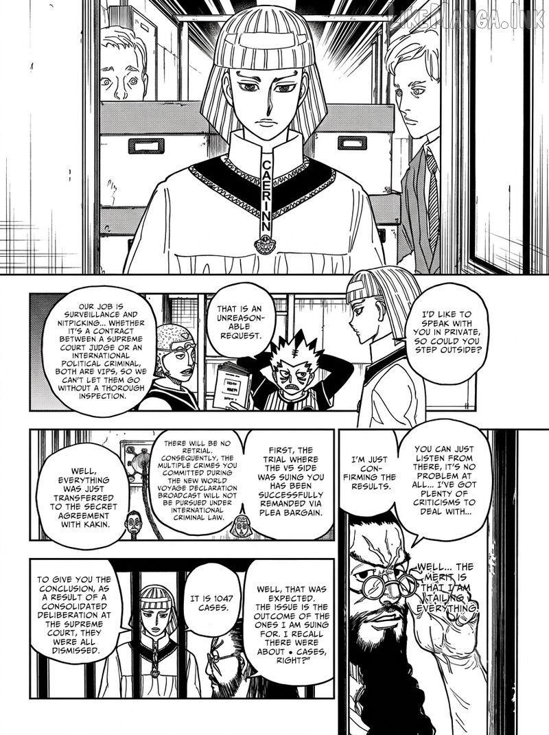 Hunter x Hunter, Chapter 412 image 17